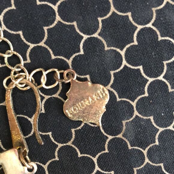 Vintage Fornash Purple yellow beaded choker - Picture 2 of 5